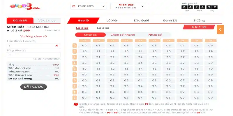 Cách chơi dàn đề 18 số hiệu quả